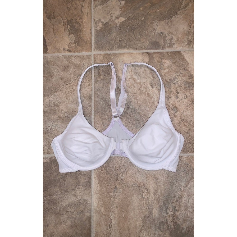 white bra with front clasp